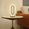 Oval Shaped Crystal Table Lamp — Touch Control, 3 Colors